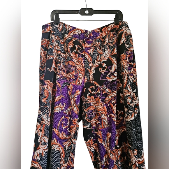 Ashley Stewart Wide Leg Pants Women Plus Size 22/24 - Picture 1 of 3